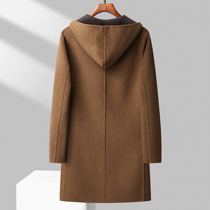 CARLO™ WOOL REVERSIBLE OVERCOAT