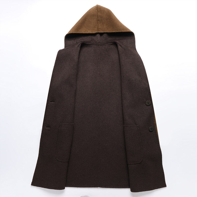 CARLO™ WOOL REVERSIBLE OVERCOAT