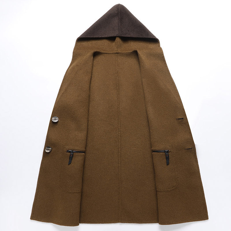 CARLO™ WOOL REVERSIBLE OVERCOAT