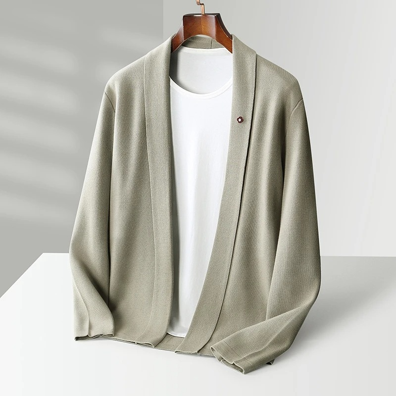 MERINO WOOL CARDIGAN