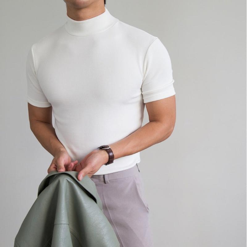 CHARLES MOCK NECK SHIRT