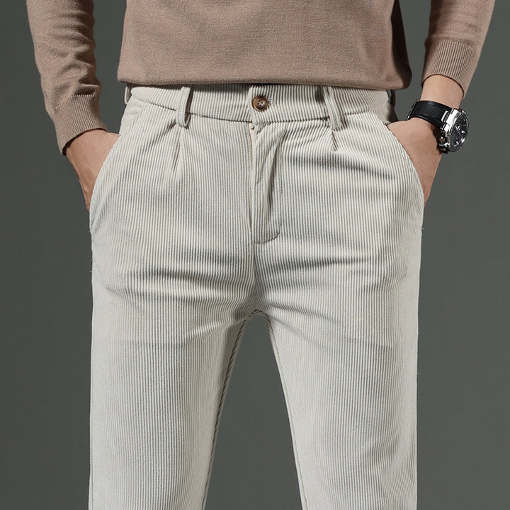 SLIM FIT CORUROY PANT