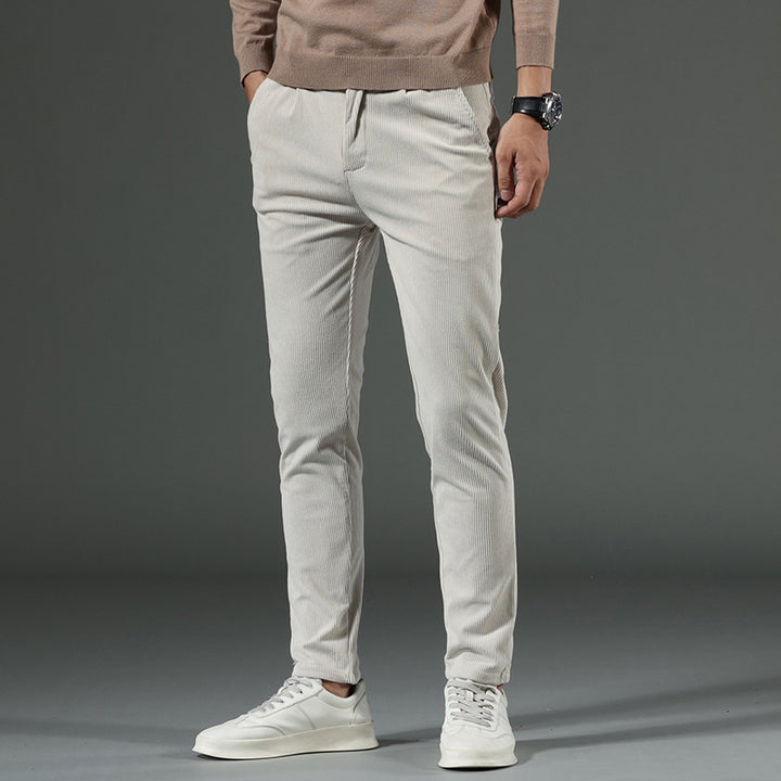 SLIM FIT CORUROY PANT