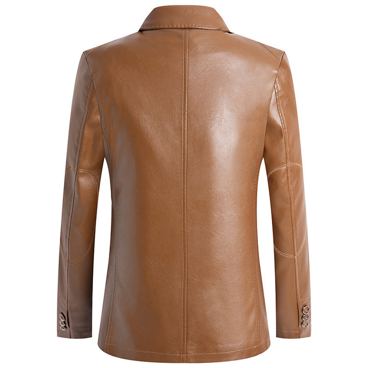 RICHY LEATHER BLAZER