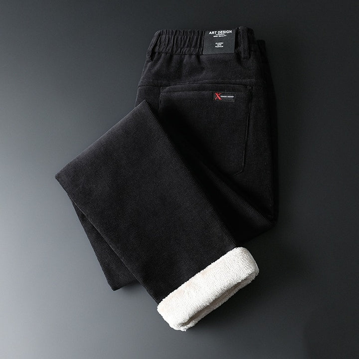 ULTRA-SOFT FLEECE-LINED CORDUROY PANTS