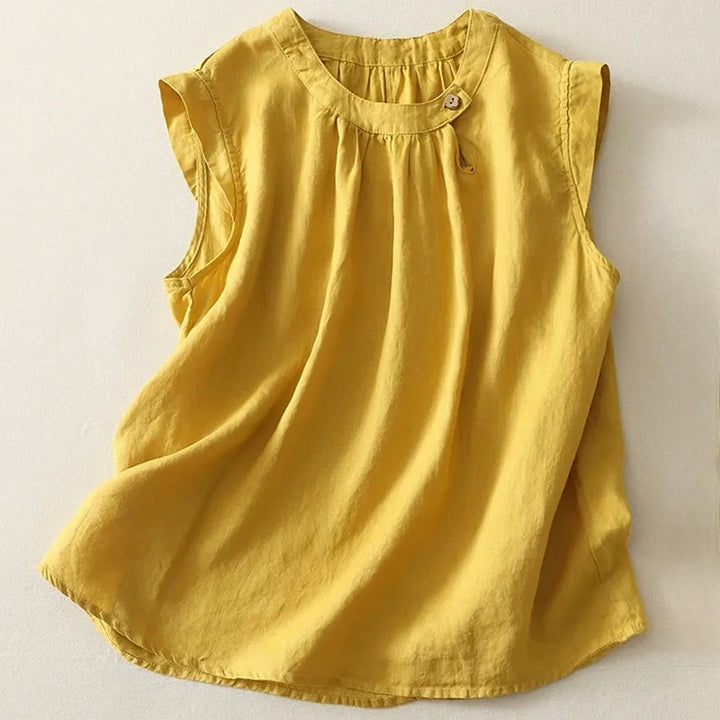 MILANA LINEN BLOUSE