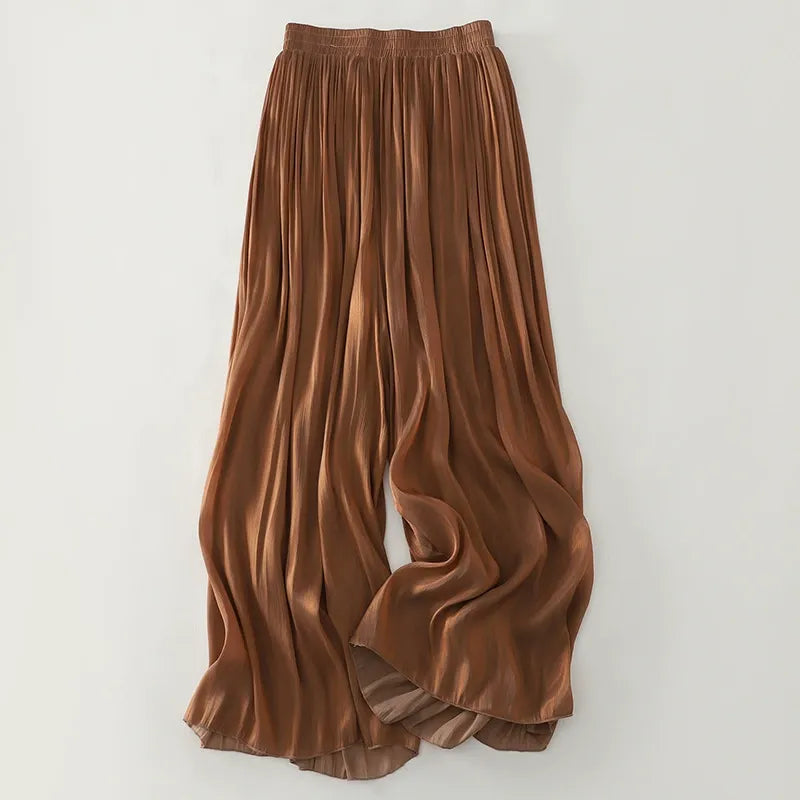 GENEVIVE FLARE LINEN PANTS