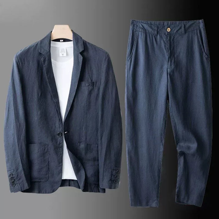 COASTAL LINEN SUIT SET