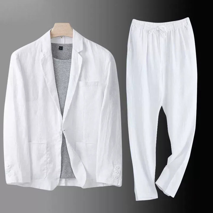 COASTAL LINEN SUIT SET