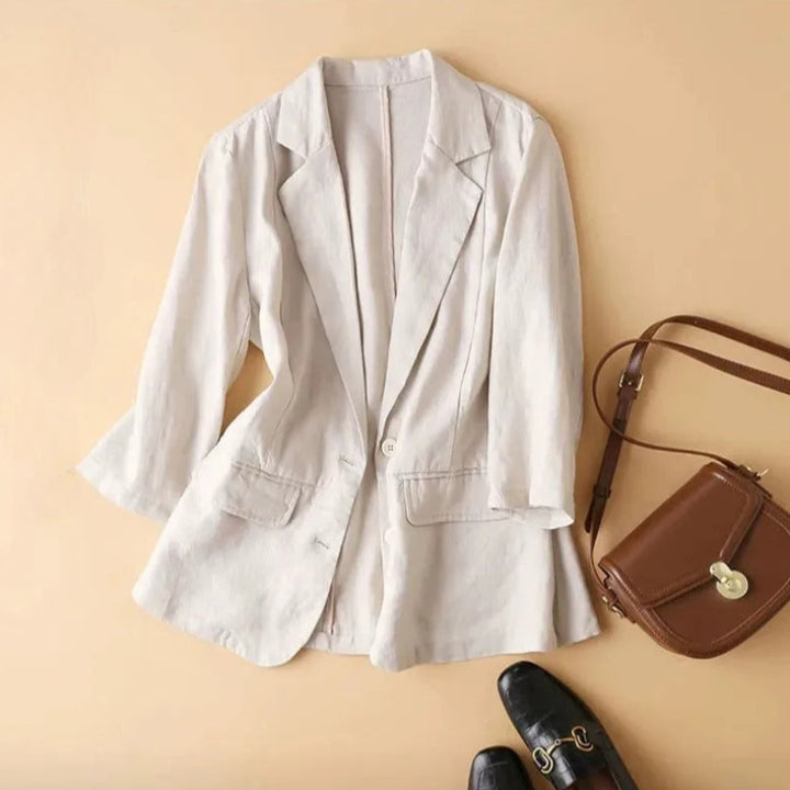 ALINA LINEN JACKET