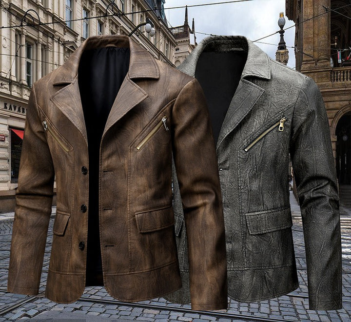 REGAL LEATHER BLAZER