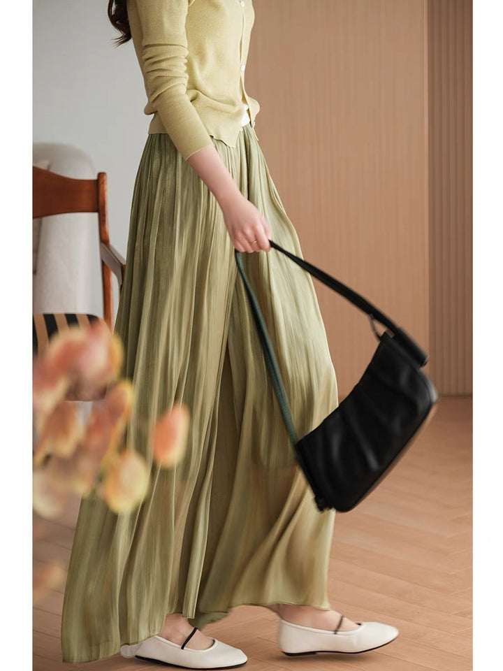 GENEVIVE FLARE LINEN PANTS