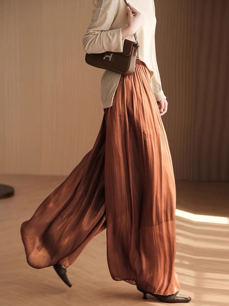 GENEVIVE FLARE LINEN PANTS