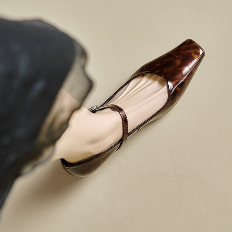 ALENA™ GENUINE LEATHER HEELS