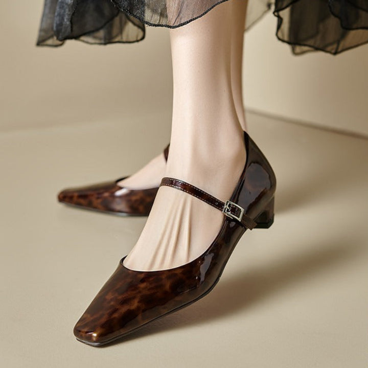 ALENA™ GENUINE LEATHER HEELS