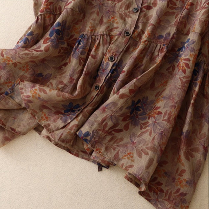 HAZEL LINEN TOP