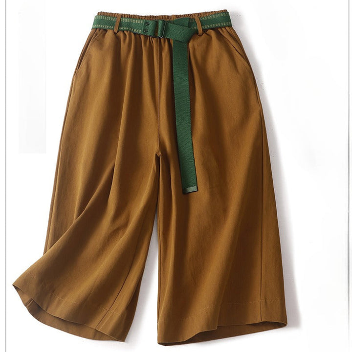 SERELMA LINEN SHORTS