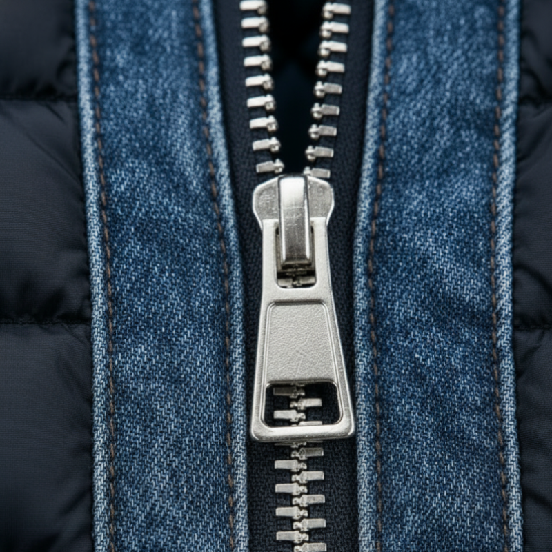 SAM | DENIM QUILTED COAT