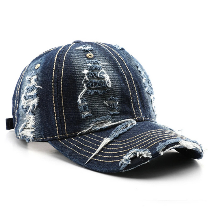 VINTAGE WASHED DENIM HAT