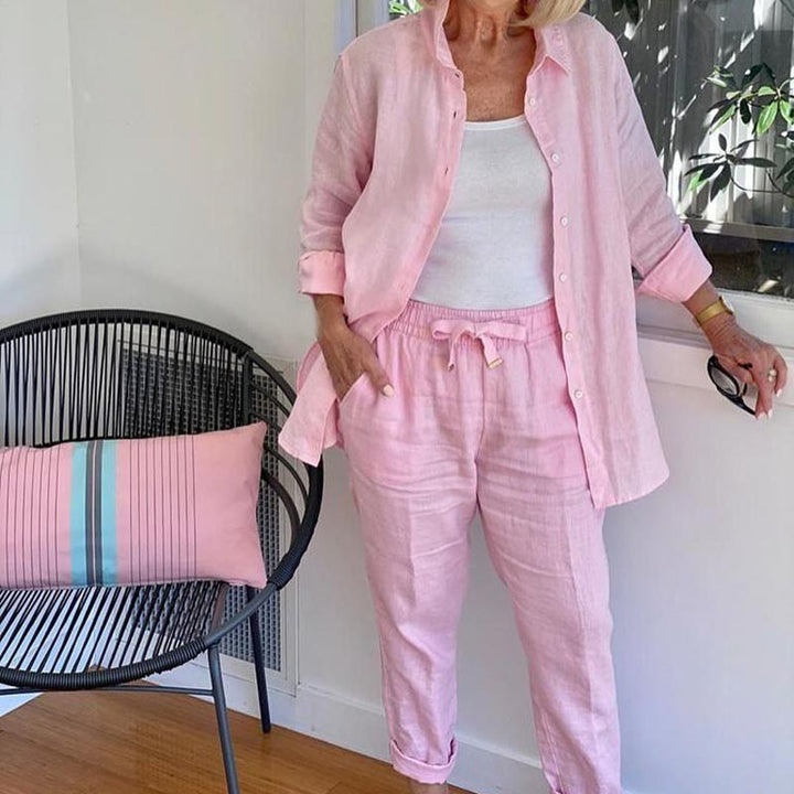 VIVIENNE™ LINEN CO-ORD SET