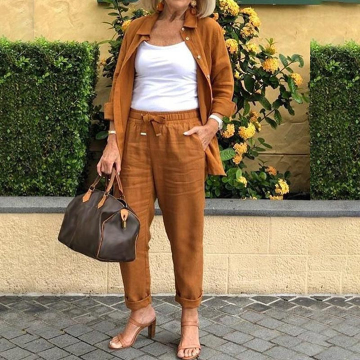 VIVIENNE™ LINEN CO-ORD SET