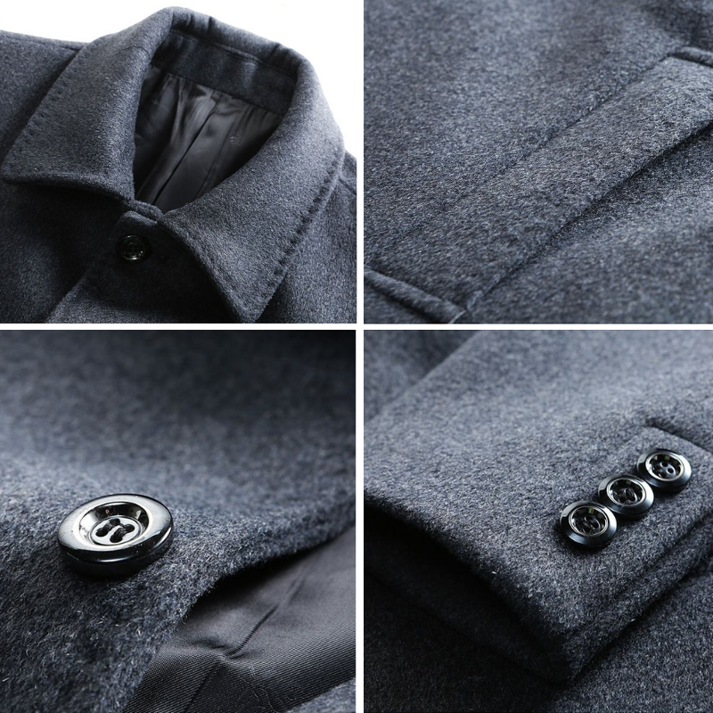 ADRIAN™  WOOL OVERCOAT